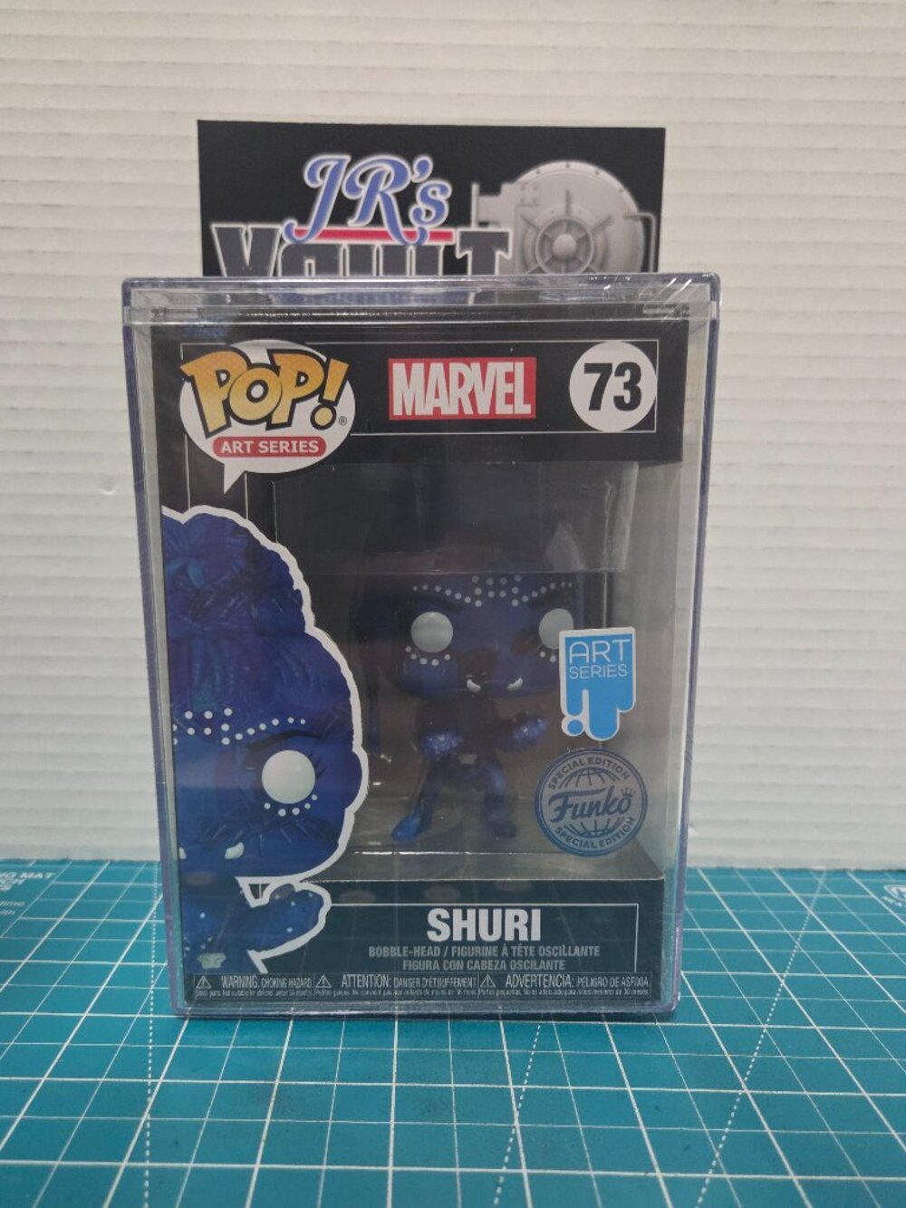 Funko POP Art Series Marvel Black Panther Shuri 73 Figure Sealed in Hardshell